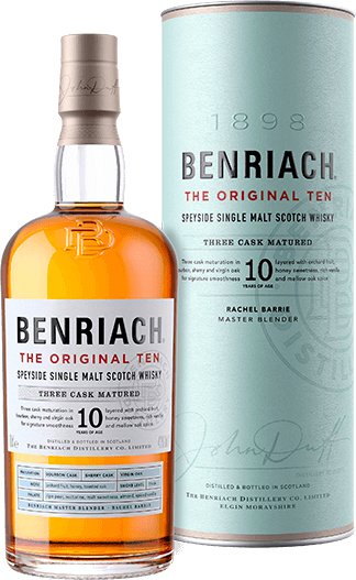 Benriach "The Original Ten" 10 Year Single Malt Scotch Whisky - NoBull Spirits