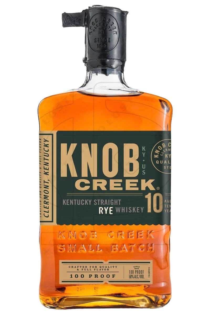 Knob Creek 10 Year Rye Whiskey - NoBull Spirits