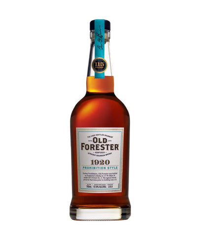 Old Forester 1920 Prohibition Style Bourbon Whiskey - NoBull Spirits