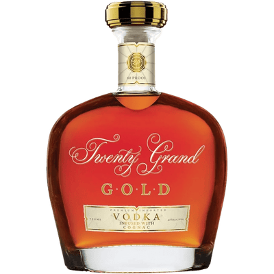 Twenty Grand Gold Cognac Infused Vodka - NoBull Spirits