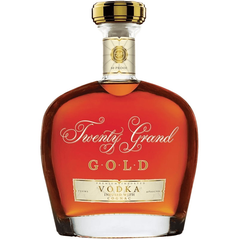 Twenty Grand Gold Cognac Infused Vodka - NoBull Spirits