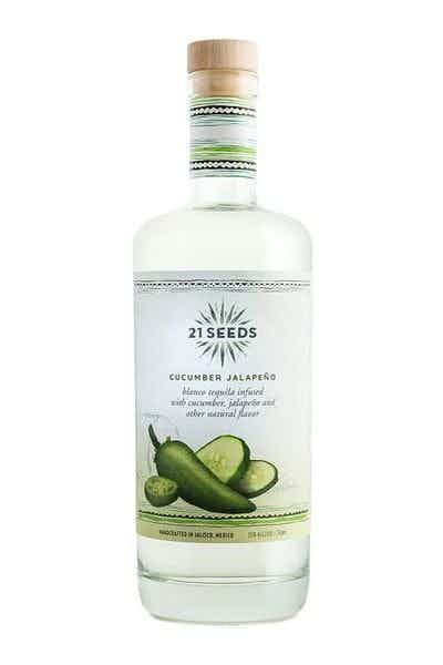 21 Seeds Cucumber Jalapeno Blanco Tequila - NoBull Spirits