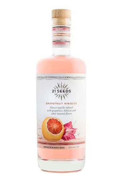 21 Seeds Grapefruit Hibiscus Blanco Tequila - NoBull Spirits