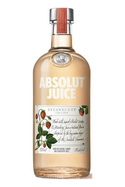 Absolut Strawberry Juice Edition - NoBull Spirits