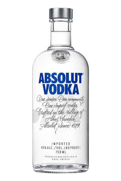 Absolut Vodka - NoBull Spirits