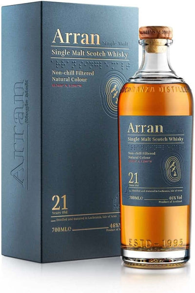 Arran 21 Year Single Malt Scotch Whisky - NoBull Spirits