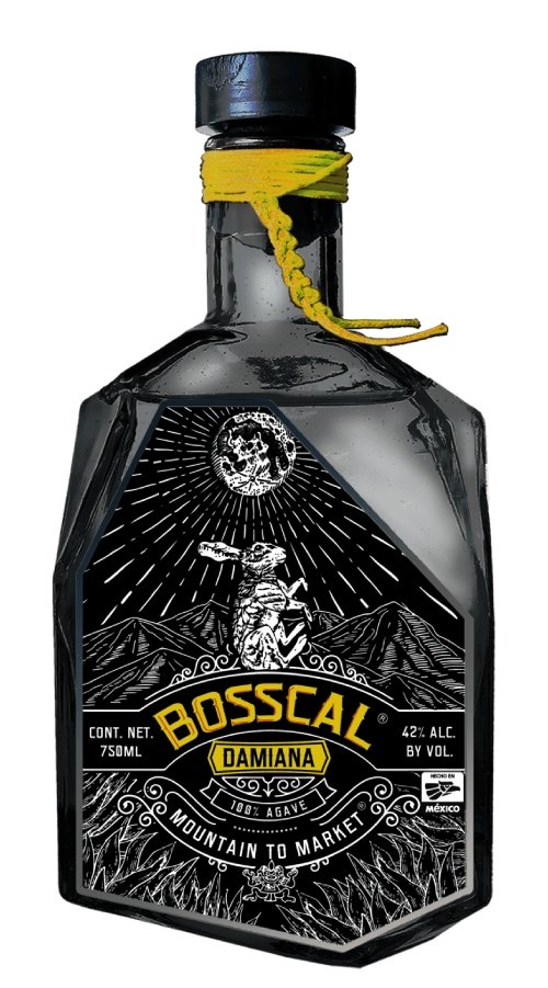 Bosscal Mezcal Distilled with Damiana - NoBull Spirits