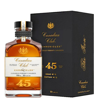 Canadian Club Chronicles 45 Year Canadian Whisky Issue No. 5 – NoBull  Spirits