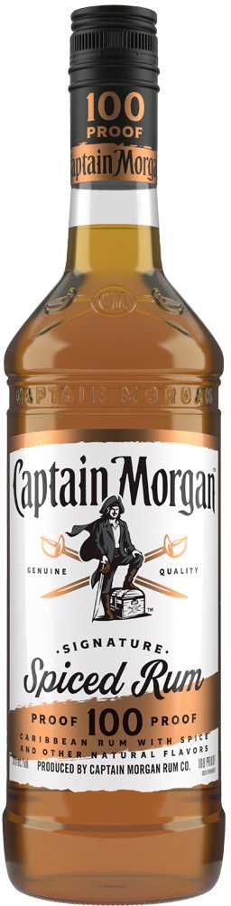 Captain Morgan 100 Proof Spiced Rum - NoBull Spirits