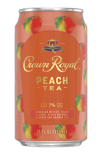Crown Royal Peach Tea Canadian Whisky Cocktail - NoBull Spirits