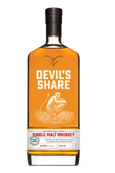 Cutwater Devils Share Single Malt Whiskey - NoBull Spirits