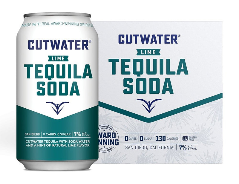 Cutwater Lime Tequila Soda - NoBull Spirits