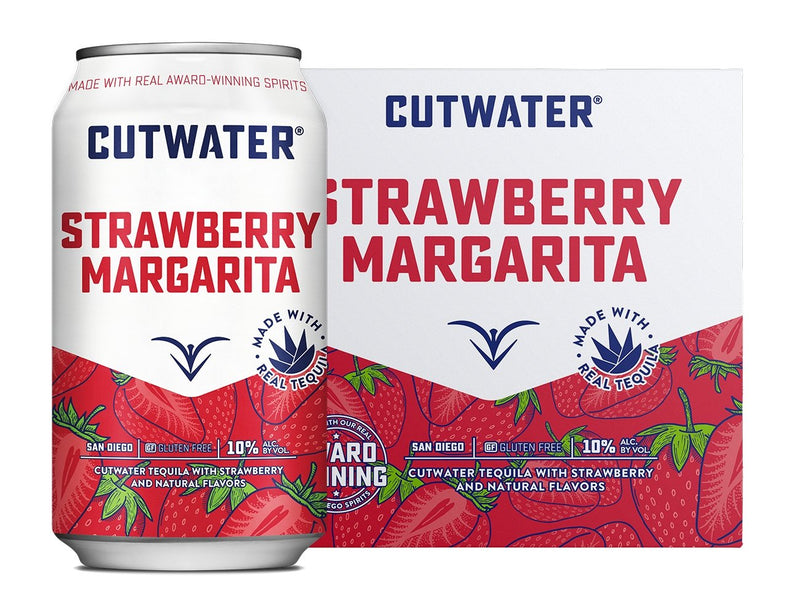 Cutwater Strawberry Margarita - NoBull Spirits