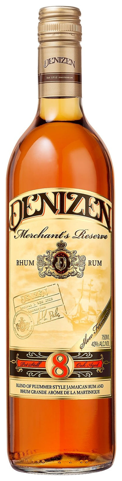 Denizen 8 Year Merchant's Reserve Rum - NoBull Spirits