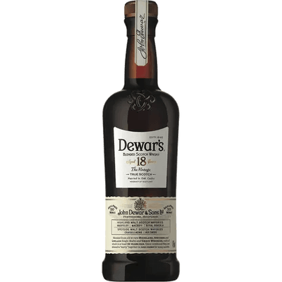 Dewar's 18 Year Blended Scotch Whisky - NoBull Spirits