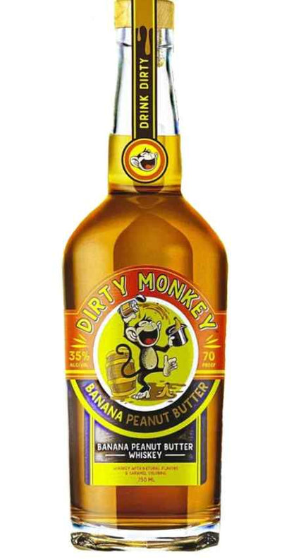 Dirty Monkey Banana Peanut Butter Whiskey - NoBull Spirits