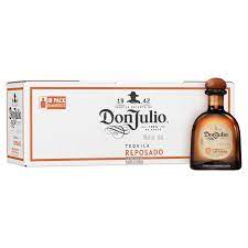 Don Julio Reposado Tequila (10x50ml) - NoBull Spirits