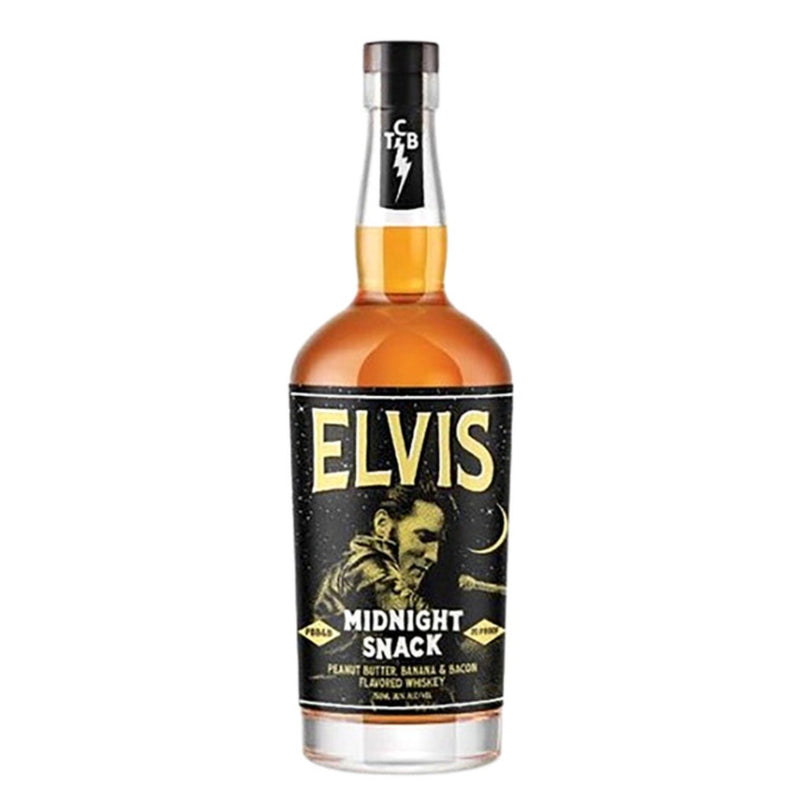 Elvis Midnight Snack Straight Tennessee Whiskey (Peanut Butter, Banana & Bacon) - NoBull Spirits