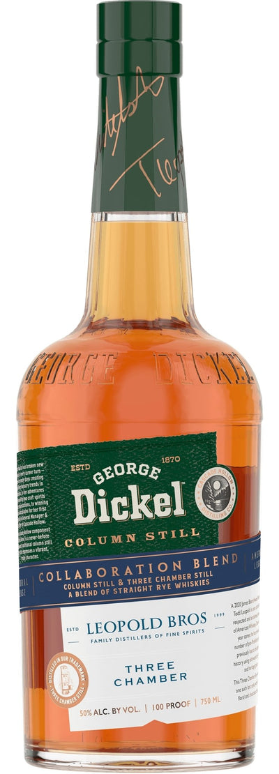 George Dickel & Leopold Bros Three Chamber Blended Rye - NoBull Spirits