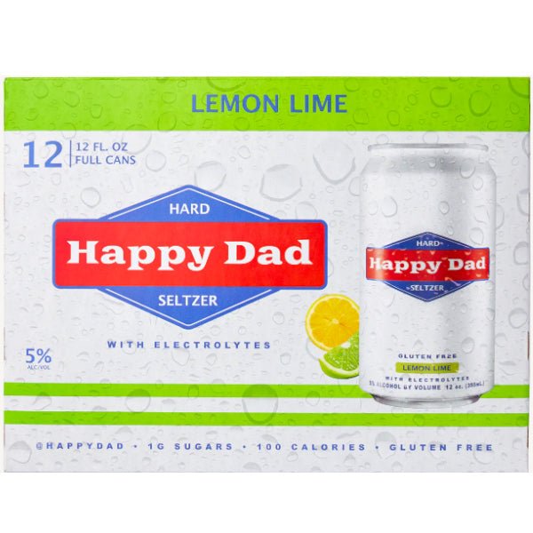 Happy Dad Lemon Lime Hard Seltzer - NoBull Spirits