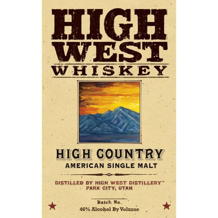 High West High Country American Single Malt - NoBull Spirits