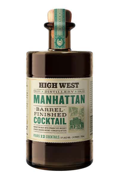 High West Manhanttan Whiskey Barrel Finished Cocktail - NoBull Spirits