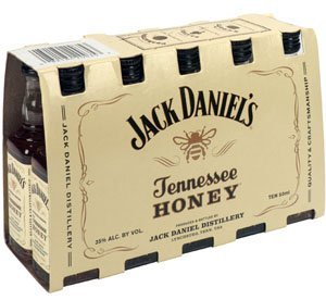Jack Daniel's Tennessee Honey (10x50ml) - NoBull Spirits