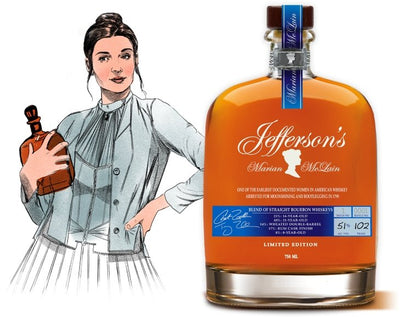 Jefferson's Marian McLain Bourbon Whiskey *Limited Edition* - NoBull Spirits
