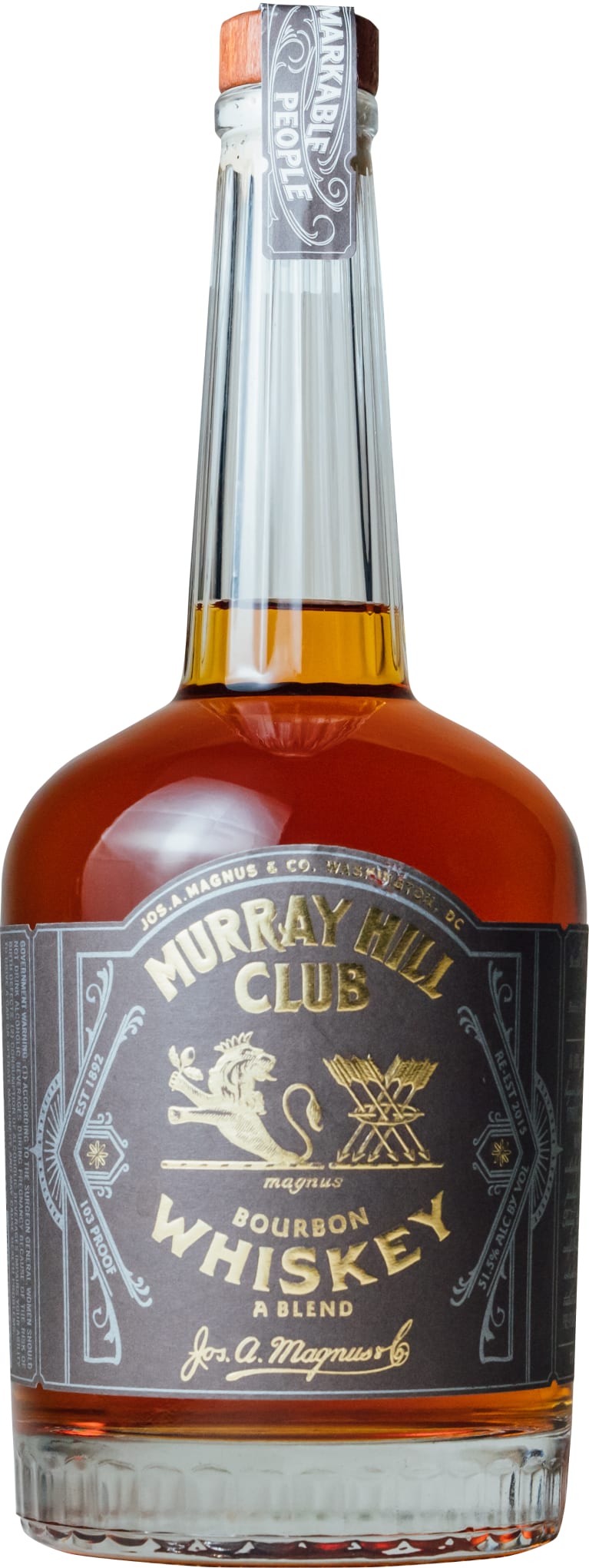 Joseph Magnus Murray Hill Club Bourbon - NoBull Spirits