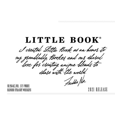 Little Book Whiskey Chapter 5 "The Invitiation" (2021 Release) 116.8 Proof - NoBull Spirits