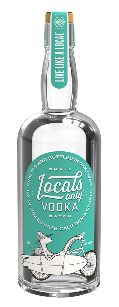 Locals Only Small Batch Vodka - NoBull Spirits