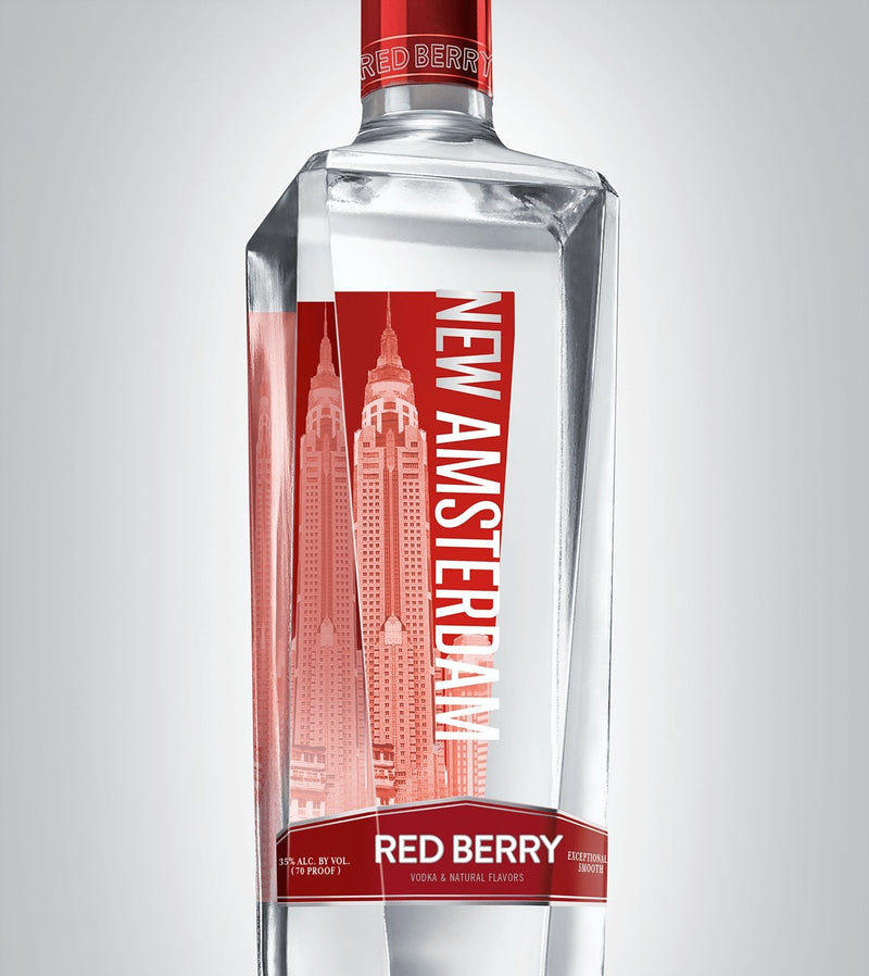 New Amsterdam Red Berry Vodka - NoBull Spirits