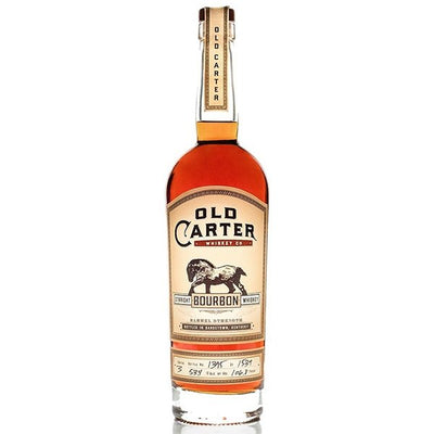 Old Carter Batch 10 Straight Bourbon Whiskey Small Batch 2021 Release - NoBull Spirits