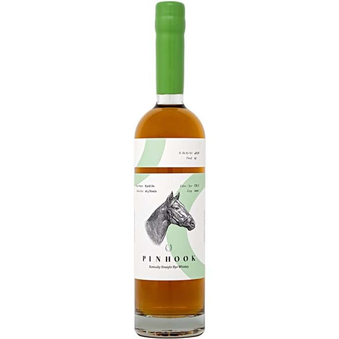 Pinhook Green Rye Pinhook 2022 Straight Rye Whiskey (Green Wax) – NoBull Spirits