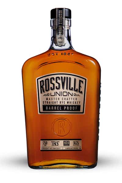 Rossville Union Master Crafted Straight Rye Whiskey Barrel Proof - NoBull Spirits