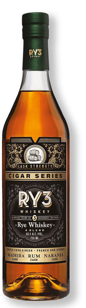 RY3 Cigar Series Cask Strength Rye Whiskey - NoBull Spirits
