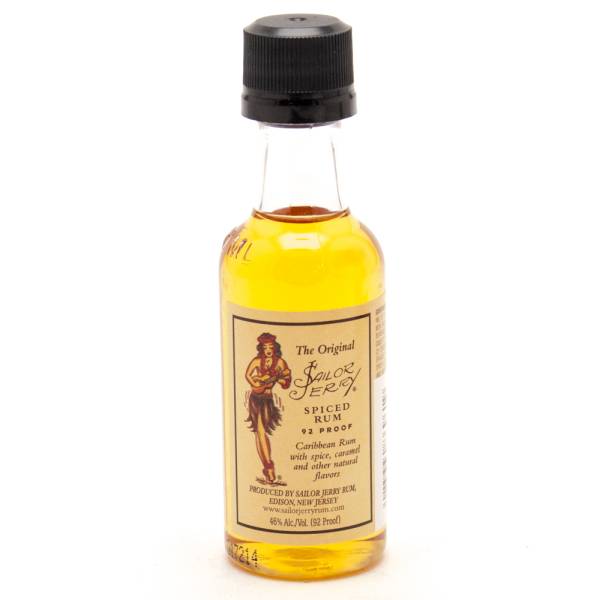 Sailor Jerry Spiced Rum (10x50ml) - NoBull Spirits