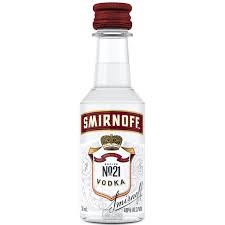 Smirnoff No. 21 Vodka (10x50ml) - NoBull Spirits