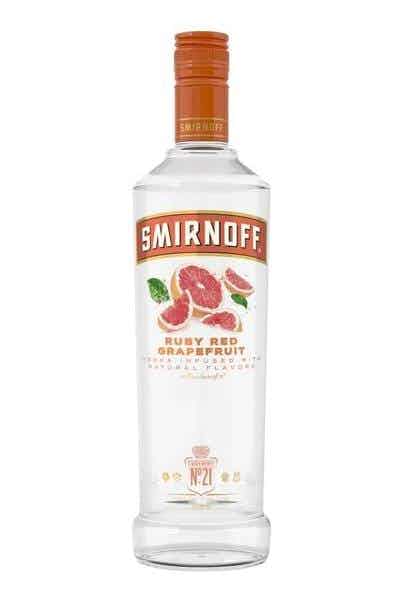Smirnoff Ruby Red Grapefruit - NoBull Spirits