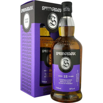 Springbank 18 Yr Campbeltown Single Malt Scotch Whisky - NoBull Spirits