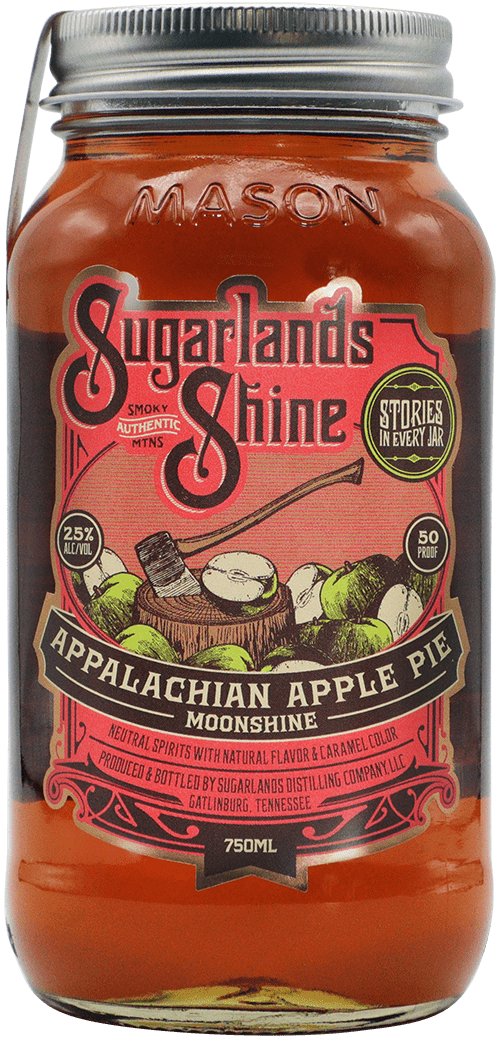Sugarlands Shine Appalachian Apple Pie - NoBull Spirits