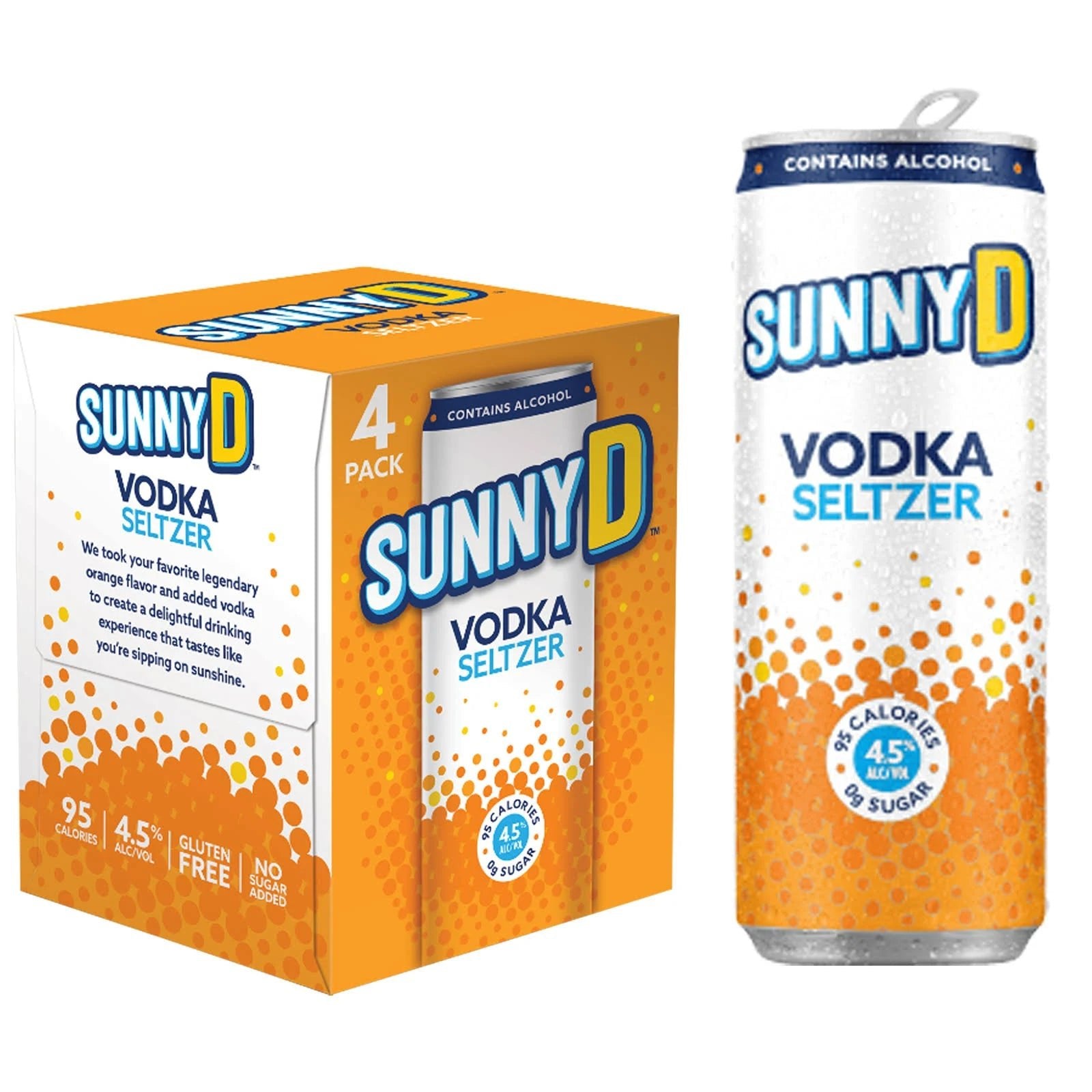 SunnyD Vodka Seltzer – NoBull Spirits