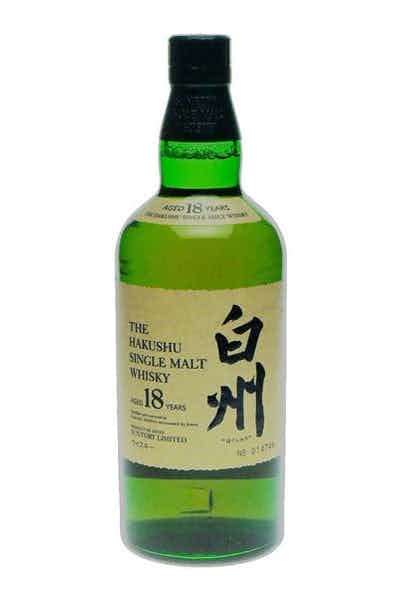 Suntory The Hakushu 18 Years Single Malt Japanese Whiskey - NoBull Spirits