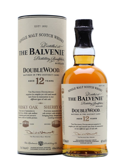 The Balvenie 12 Year Doublewood Single Malt Scotch Whiskey - NoBull Spirits
