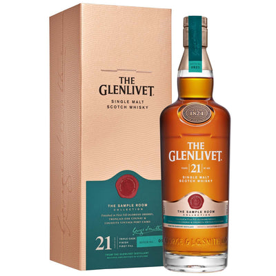 The Glenlivet 21 Year Old Archive Scotch Whiskey The Sample Room Collection Triple Cask Finish First Hill - NoBull Spirits