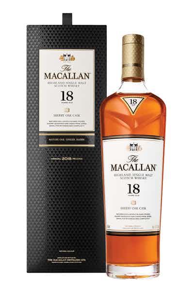 The Macallan Sherry Oak 18 Years Old Single Malt Scotch Whisky - NoBull Spirits
