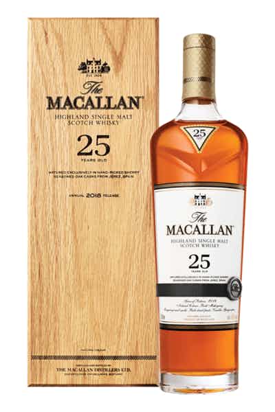 The Macallan Sherry Oak 25 Years Old Single Malt Scotch Whisky - NoBull Spirits