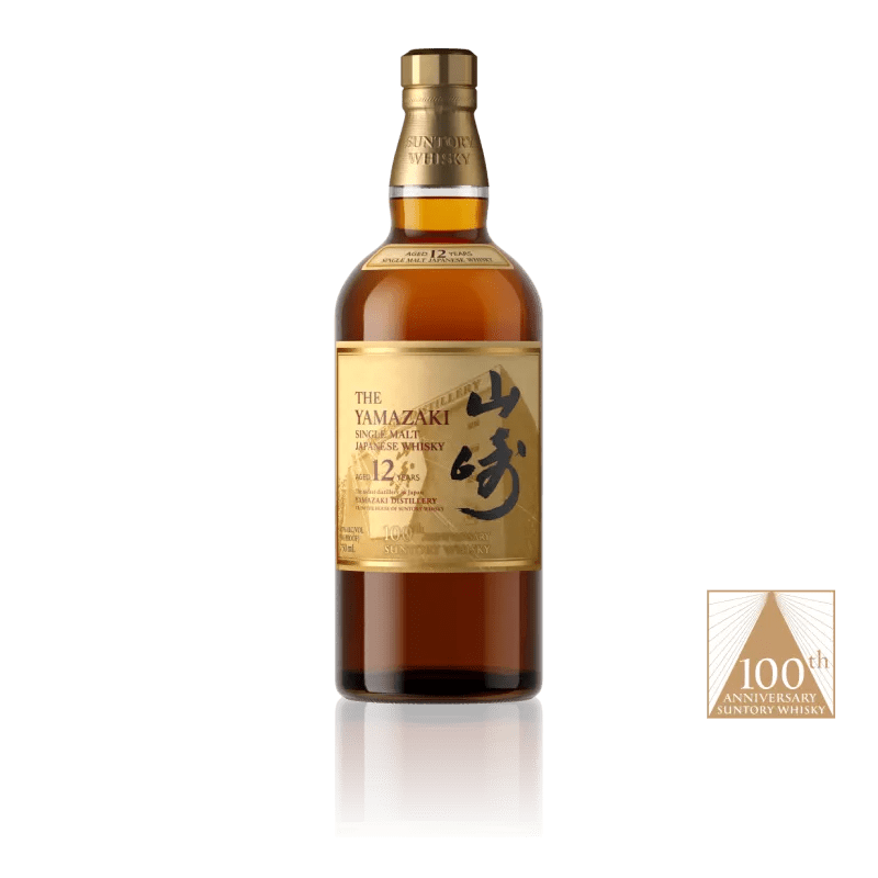 The Yamazaki 12 Year 100th Anniversary Japanese Whisky - NoBull Spirits