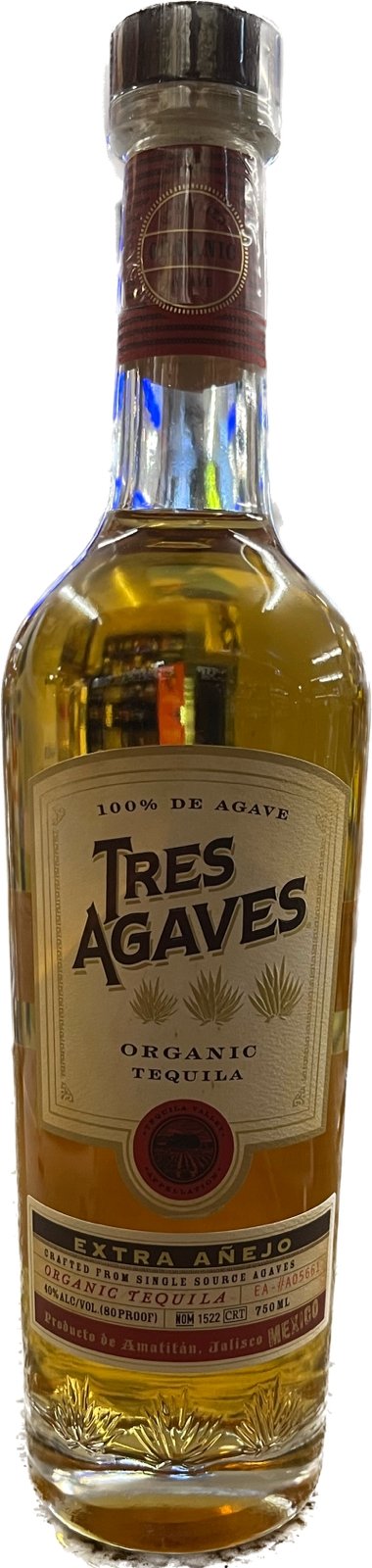 Tres Agaves Organic Single Barrel Extra Anejo Tequila *Limited Release* - NoBull Spirits
